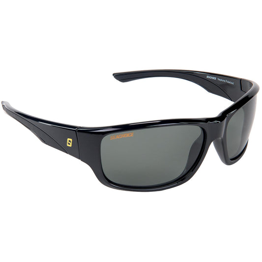 Seachoice 98824 "Neptune" Polarized Sunglasses, Frame: Shiny Black, Lens: Grey -Modern Boat Sales & Service