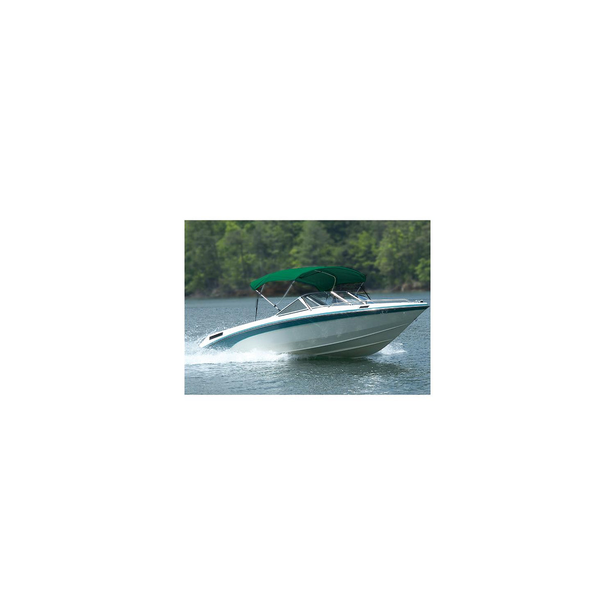Carver V5469TB3 Fully Assembled, Complete Bimini Tops w/Boot, 54 H x 6' L, 67"-72" Wide, Persian Green Default Title -Modern Boat Sales & Service