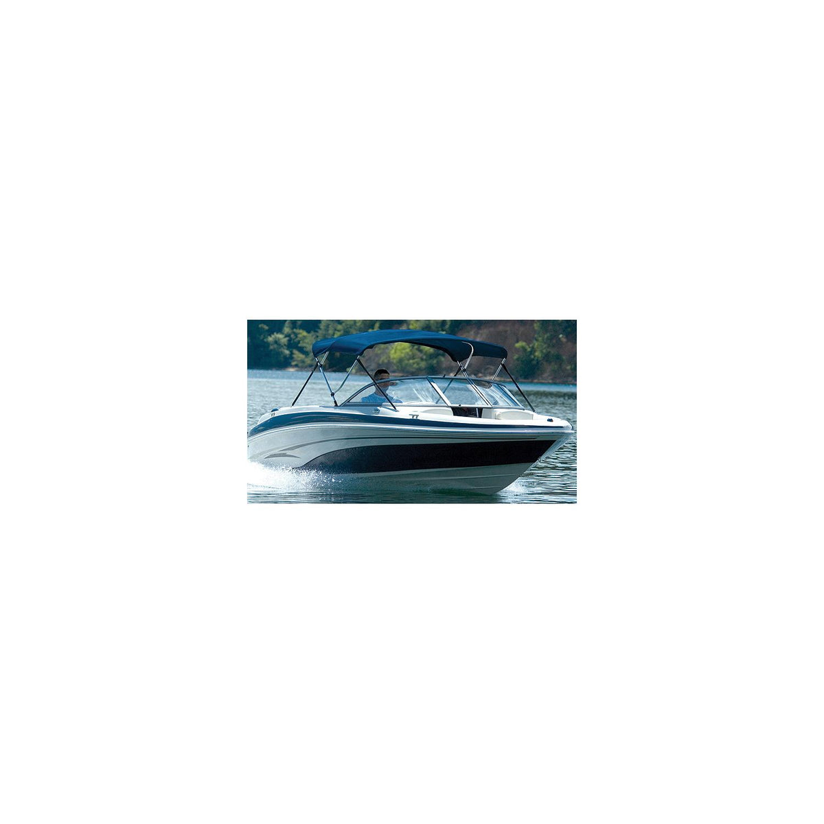 Carver 404A05 3 Bow 79- 84" Captain's Navy Canvas -Modern Boat Sales & Service