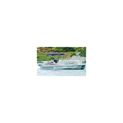Carver 510A04 48 High 4 Bow Square Tube Pontoon UPS-able Bimini Top, Pacific Blue Sunbrella Fabric Only Default Title -Modern Boat Sales & Service