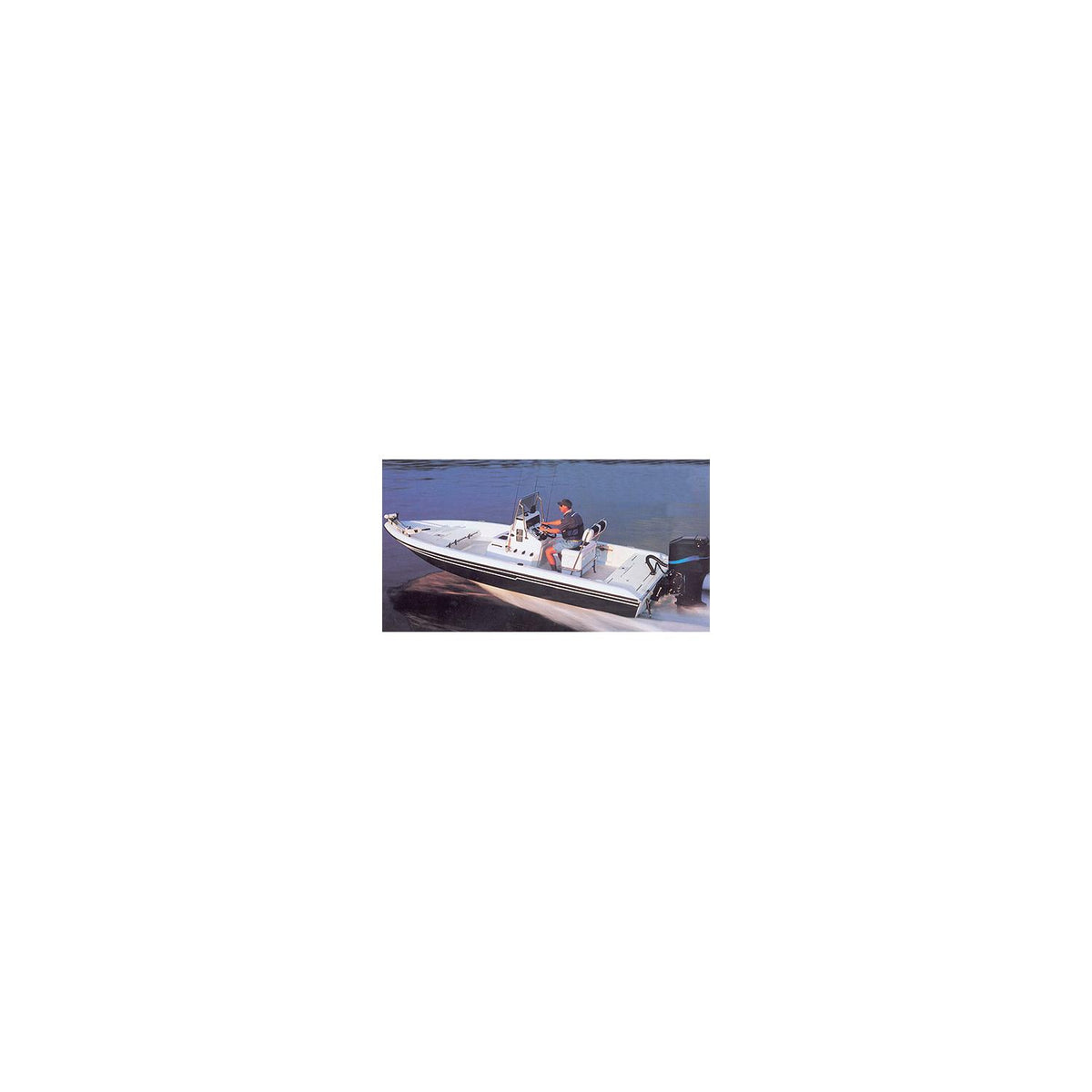 Carver 71218S11 V-Hull Center Console Shallow Draft Fishing, 18'6, Sun-DuraÂ® Mist Gray O/B w/Tie Down Kit Default Title -Modern Boat Sales & Service