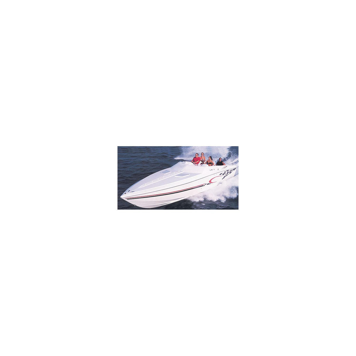 Carver 74324S11 Performance Style Boat Cover, 24'6, Sun-DuraÂ® Mist Gray Default Title -Modern Boat Sales & Service