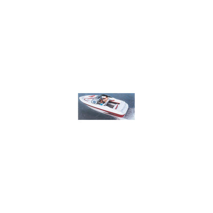 Carver 77123S11 V-Hull Runabouts With Windshield & Hand Or Bow Rails - (Including Eurostyle), 23'6, Sun-DuraÂ® Mist Gray I/O w/Tie Down Kit -Modern Boat Sales & Service