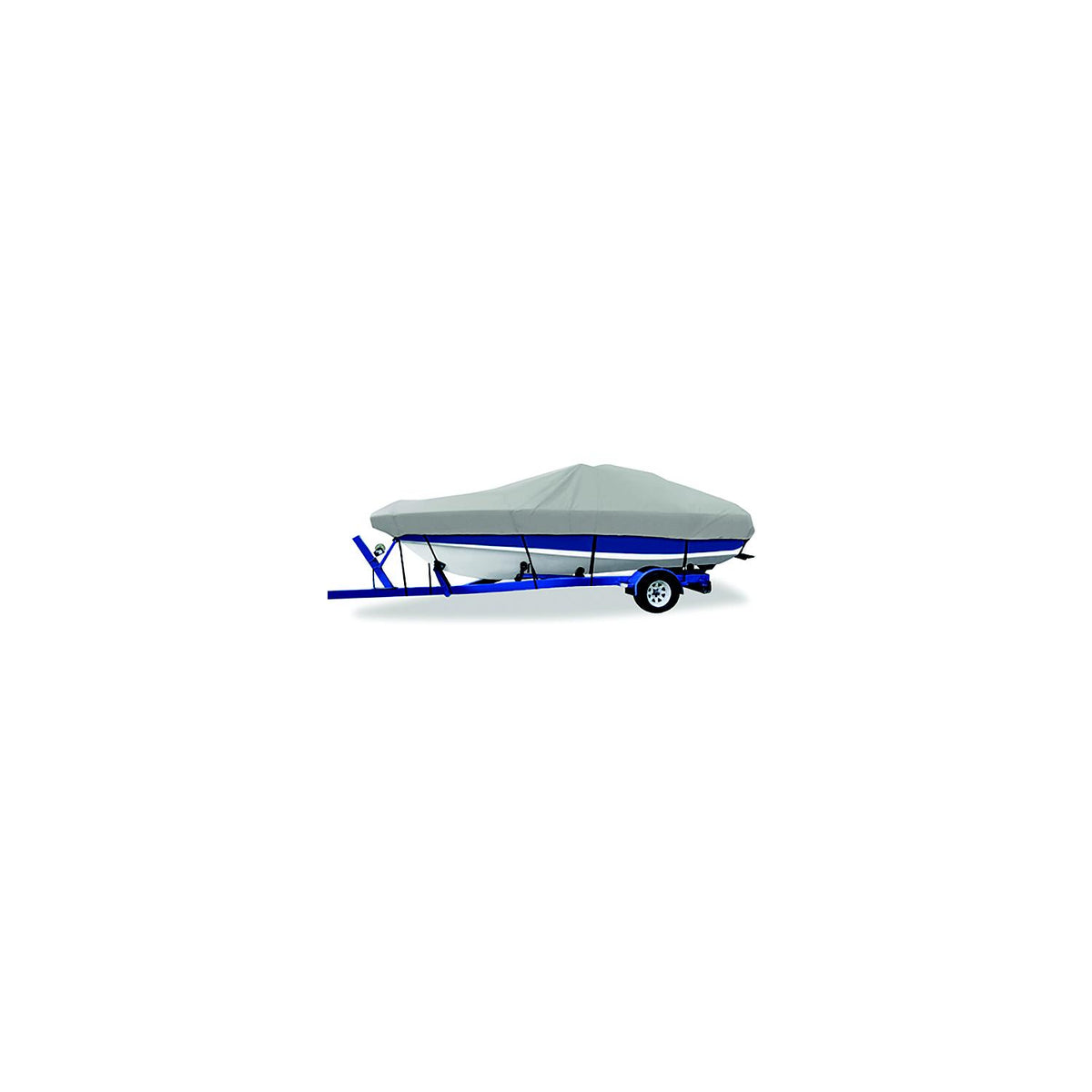 Carver 79001 Flex-Fit PROâ„¢ V-Hull fishing boat, Slate Gray Default Title -Modern Boat Sales & Service