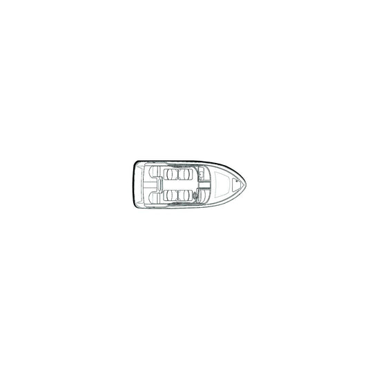 Carver 79005 Flex-Fit PROâ„¢ Poly-Flex II V-Hull Runabout Boats I/O or O/B, Slate Gray -Modern Boat Sales & Service