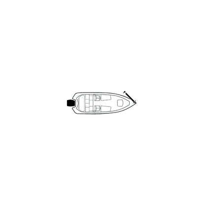 Carver 79003F02 Flex-Fit PROâ„¢ Poly-Flex II Fish & Ski Boats I/0 or O/B, Black Default Title -Modern Boat Sales & Service