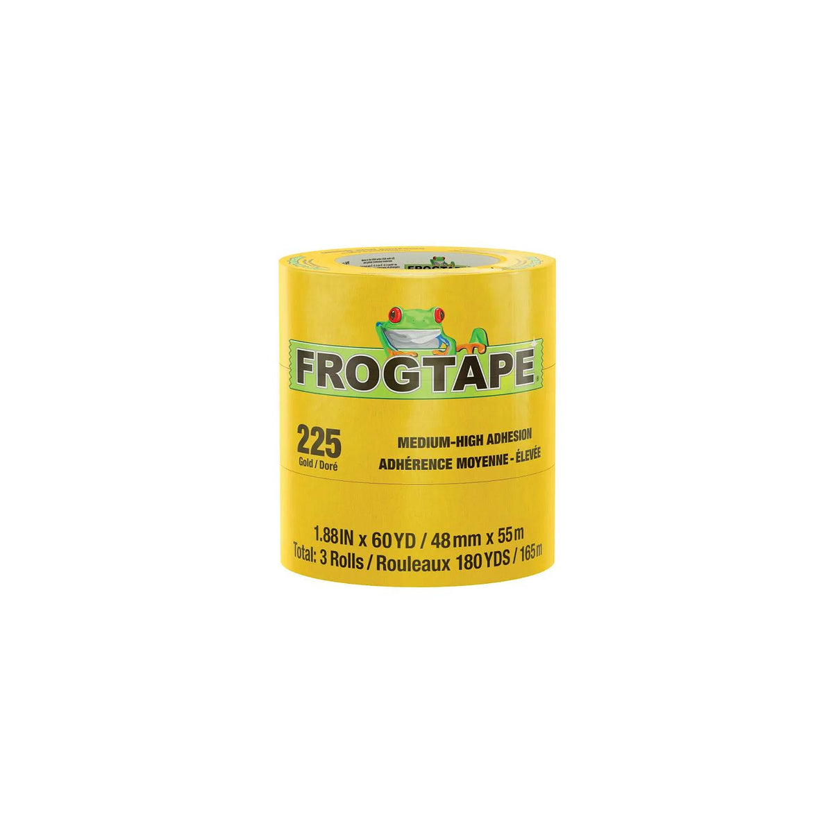 Shurtape 105322 FrogtapeÂ® 225 Gold Performance Grade Masking Tape, 2" x 180', Gold -Modern Boat Sales & Service