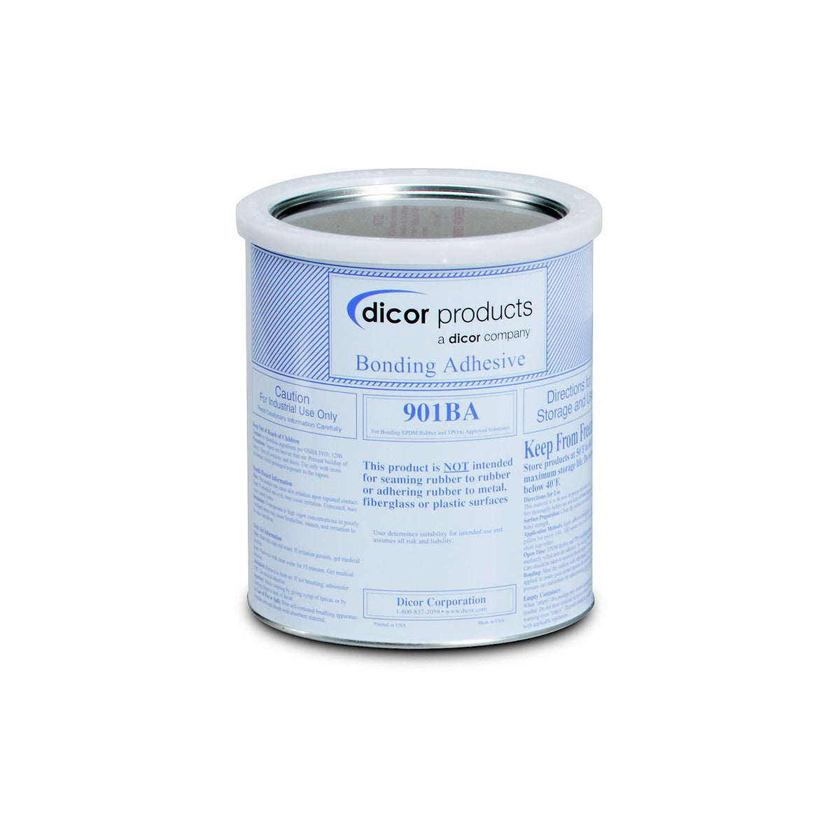Dicor 901BA1 EPDM Rubber Roof System Water Based Bonding Adhesive, Gal. -Modern Boat Sales & Service