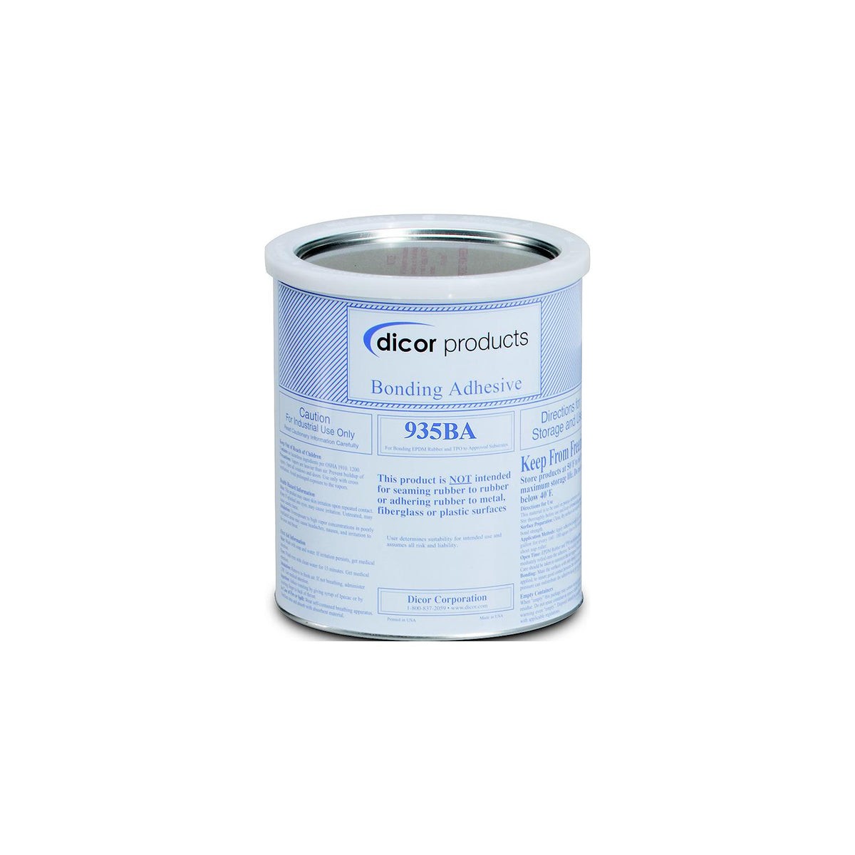 Dicor 935BA1 Tufflex Rubber Roof System Water Based Bonding Adhesive, Gal. -Modern Boat Sales & Service