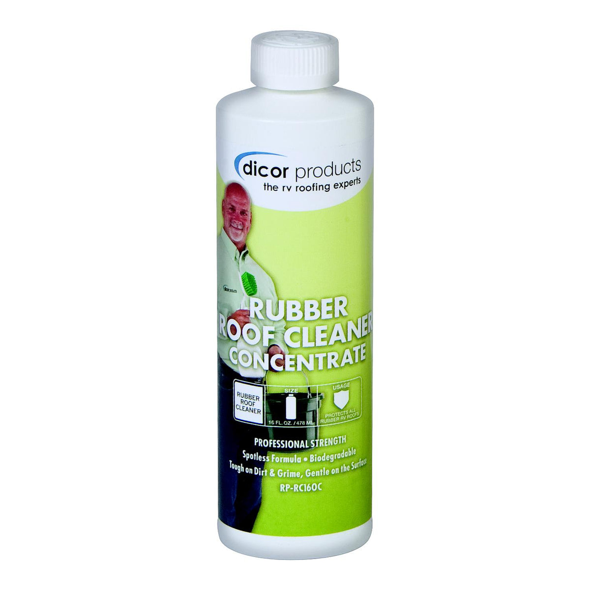 Dicor Rubber Roof Cleaner, 16 oz. concentrate -Modern Boat Sales & Service