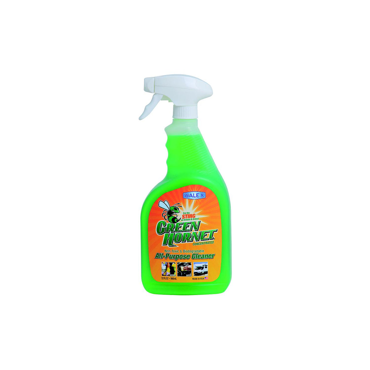 Walex GH64OZ Green HornetÂ® Industrial Strength Cleaner/Degreaser, 64 oz. -Modern Boat Sales & Service