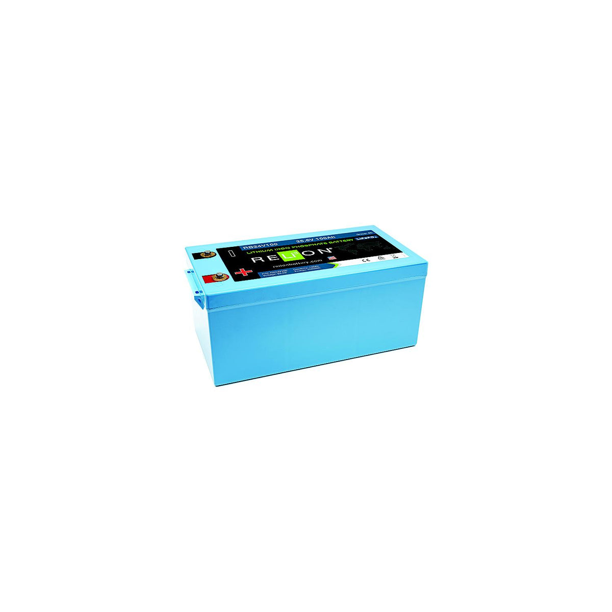 RELiON RB24V52 LiFePO4 Lithium Iron Phosphate 24V Battery, Group 24 -Modern Boat Sales & Service