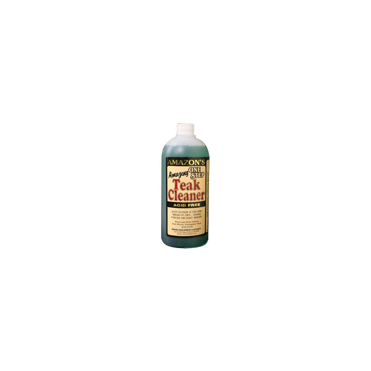 Amazon 1 Step Teak Cleaner, Quart -Modern Boat Sales & Service