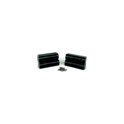 Caliber 23053BK Bunk Wrap 2" x 6" End Cap Only, Black, 4/pk -Modern Boat Sales & Service