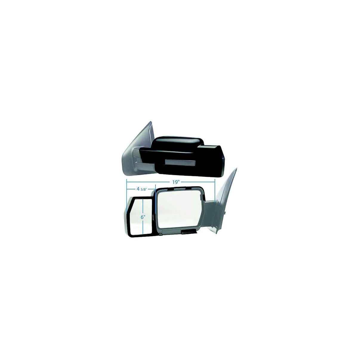 K-Source 81810 Snap-On Towing Mirrors, pr. -Modern Boat Sales & Service