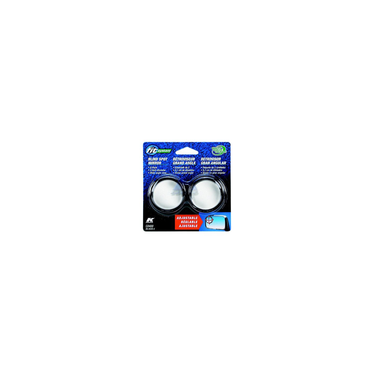 Captain Phab C0400 Stick-On Adjustable Mirror, 2/pk -Modern Boat Sales & Service