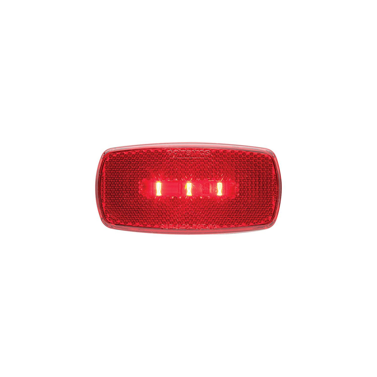 FulTyme RV 1187 LED Surface-Mount Marker/Clearance Light With Reflex, Red -Modern Boat Sales & Service