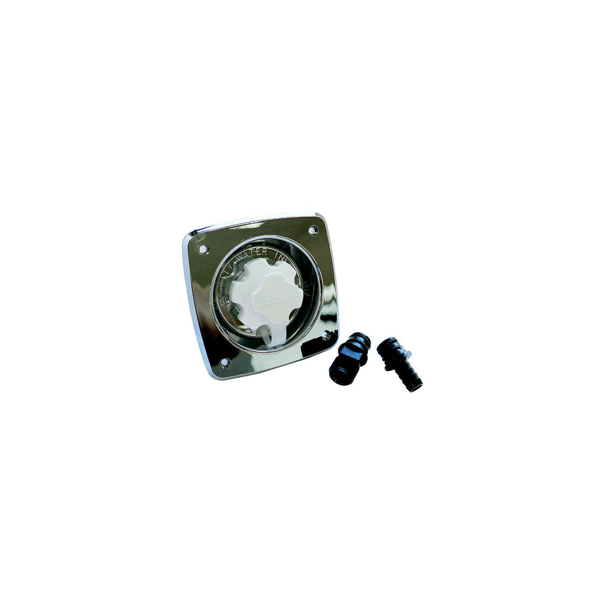 Jabsco 44412-2045 Chrome 90A Port Flush 45 PSI Water Pressure Regulator -Modern Boat Sales & Service