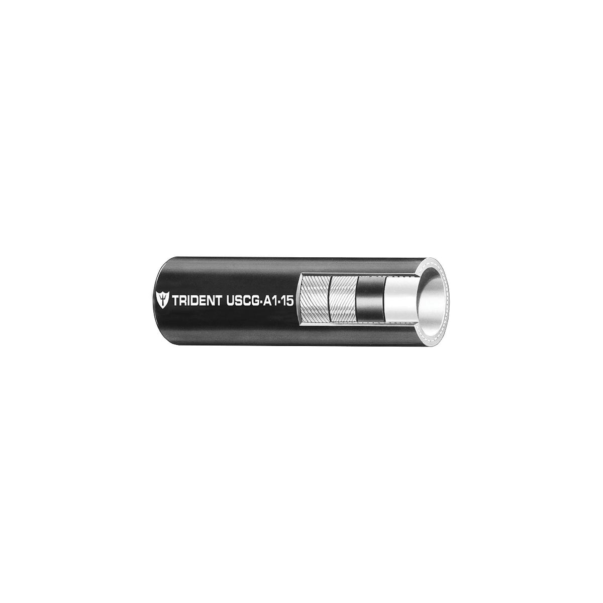 Trident 3650146 Type A1 Barrier Lined Fuel Hose, 1/4" x 50' -Modern Boat Sales & Service