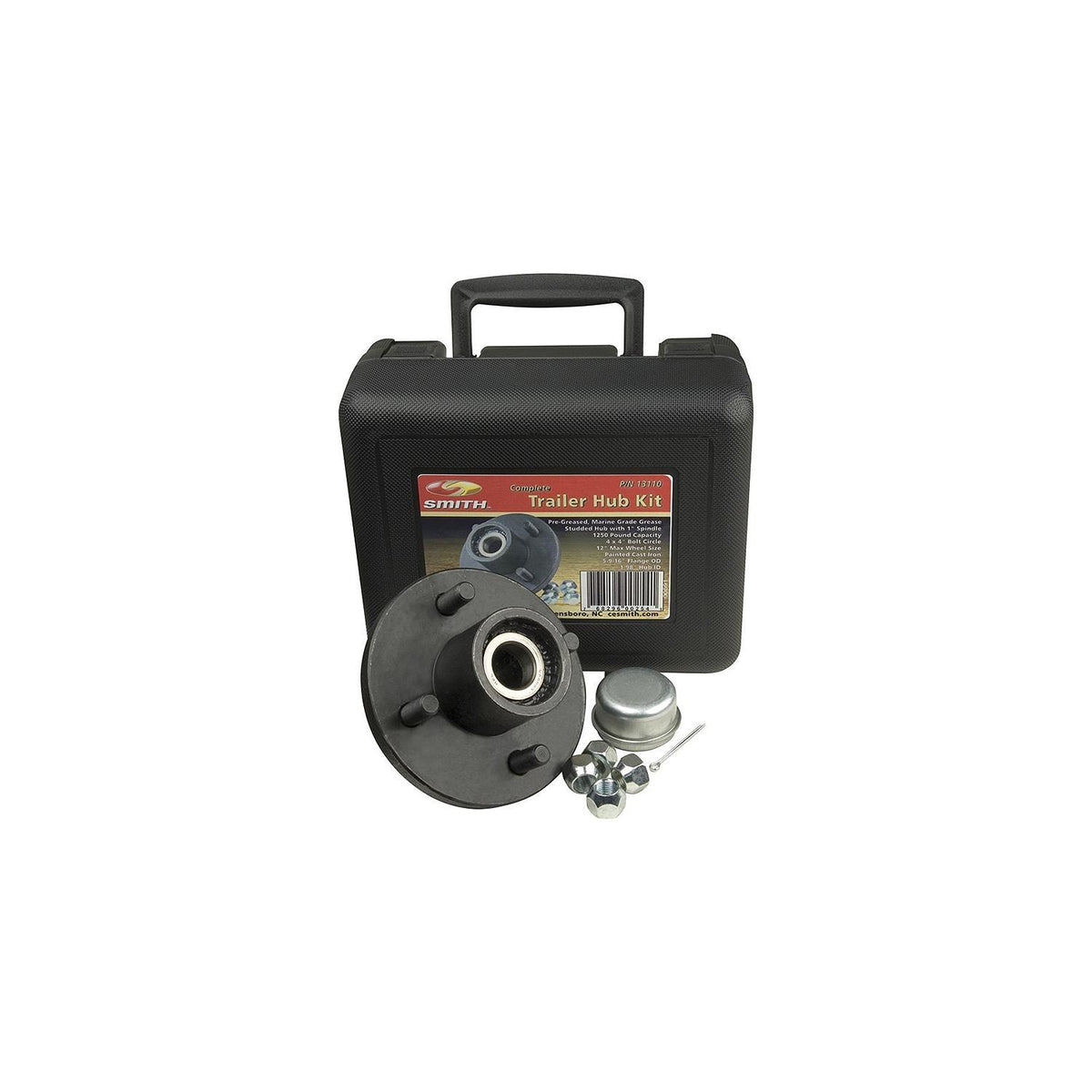 C.E. Smith 13109 Pre-Greased Replacement Hub Kit, 4 Stud, 1-1/16" Straight Shaft, 1350 lb. -Modern Boat Sales & Service