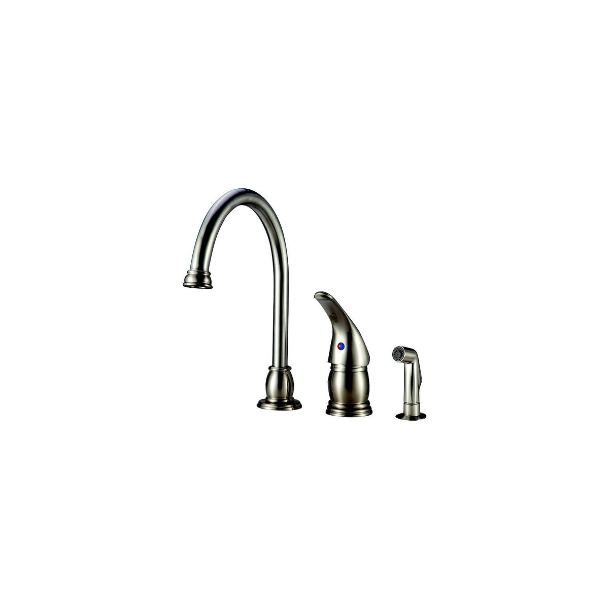 Dura Faucet DFNMK301VB Goose Neck Pedestal Kitchen Faucet, Venetian Bronze Default Title -Modern Boat Sales & Service