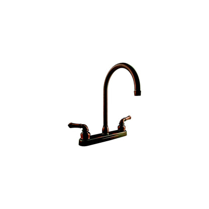 Dura Faucet DFPK330HCORB J-Spout Kitchen Faucet, Oil Rub Bronze Default Title -Modern Boat Sales & Service