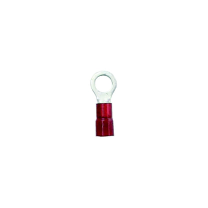 Ancor 230202 Marine Gradeâ„¢ Nylon Insulated Ring Terminals, #8 Fastener, 22-18 Wire, Red, 6/Pk -Modern Boat Sales & Service