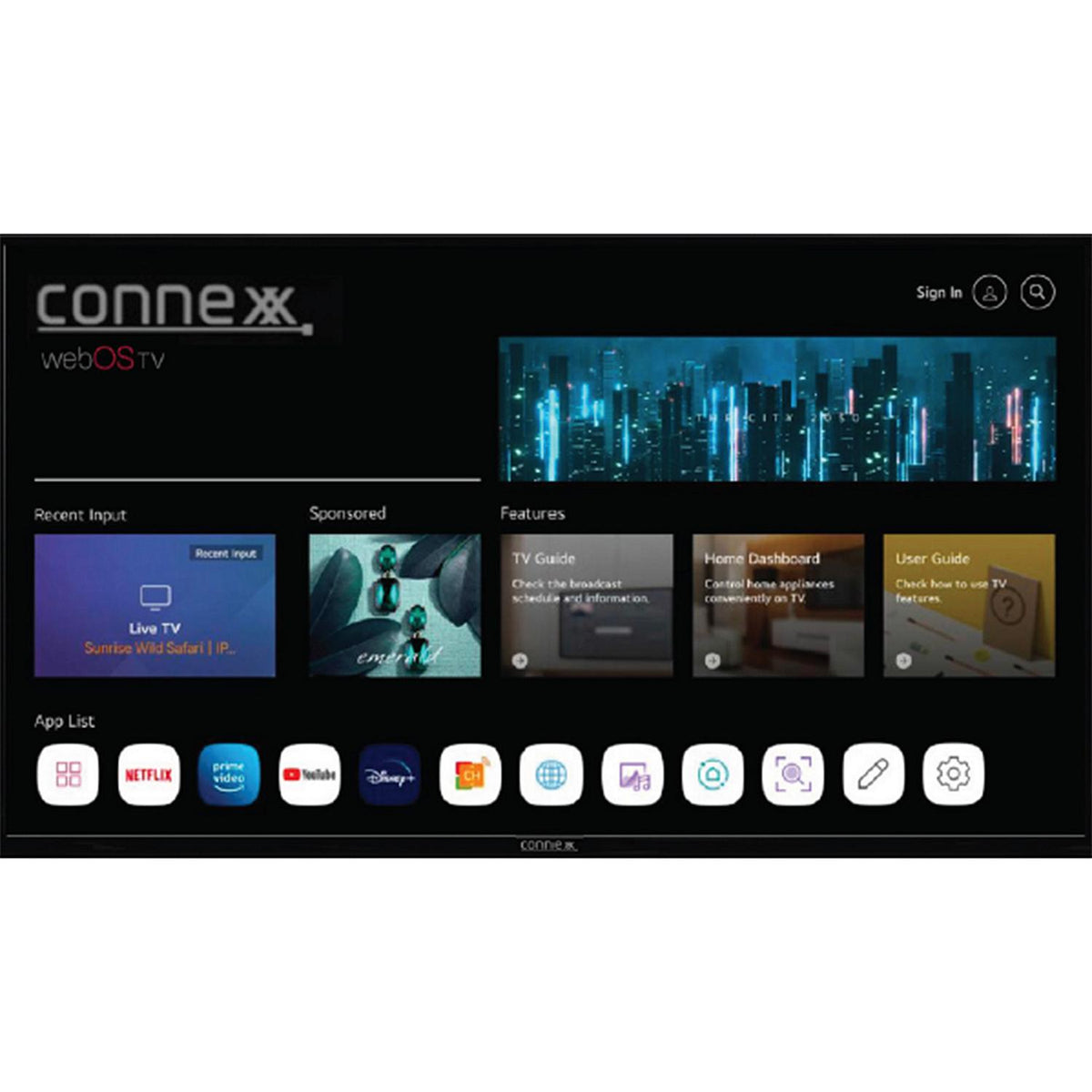 RiverPark CX32A24ETVDCS Connexx DC Smart Entertainment TV, 32" Default Title -Modern Boat Sales & Service