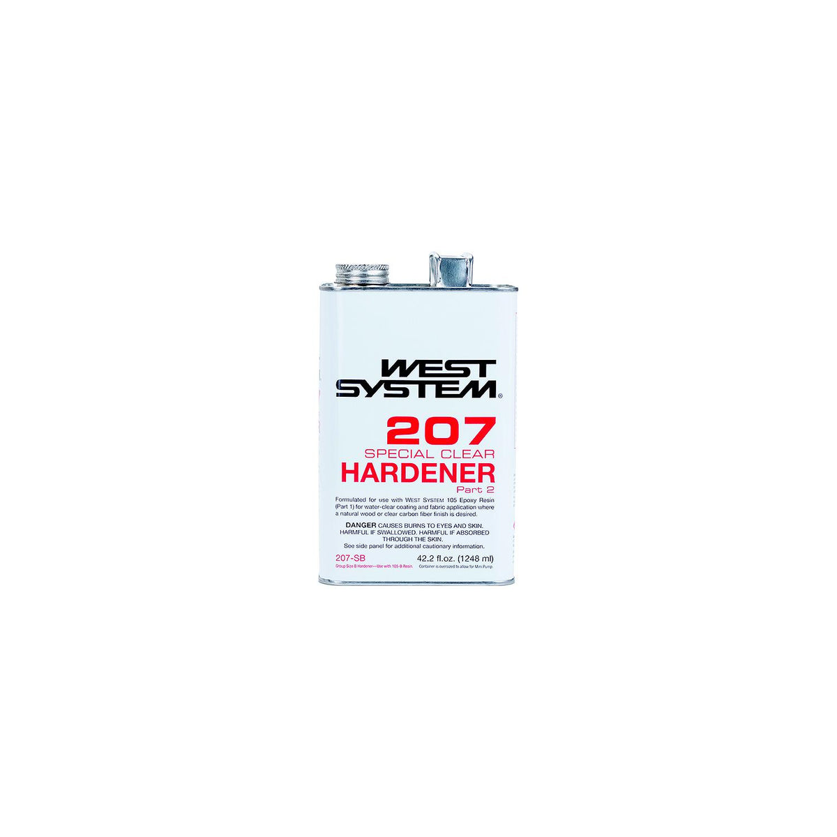 West System 207SB Special Clear Hardener, .33 Gallon -Modern Boat Sales & Service