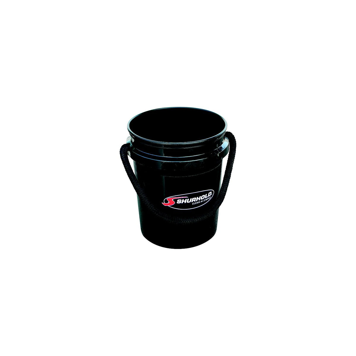 Shurhold 2452 Rope Handle Bucket, 5 Gal., Black -Modern Boat Sales & Service