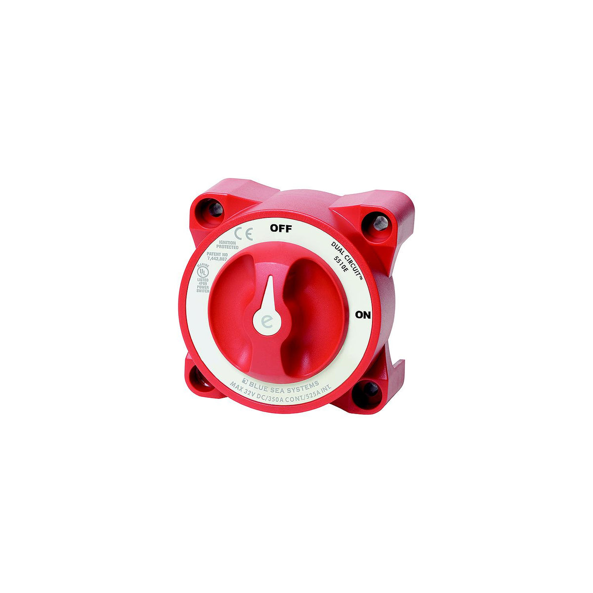 Blue Sea Systems 5510E e-Series Dual Circuit Battery Switch -Modern Boat Sales & Service