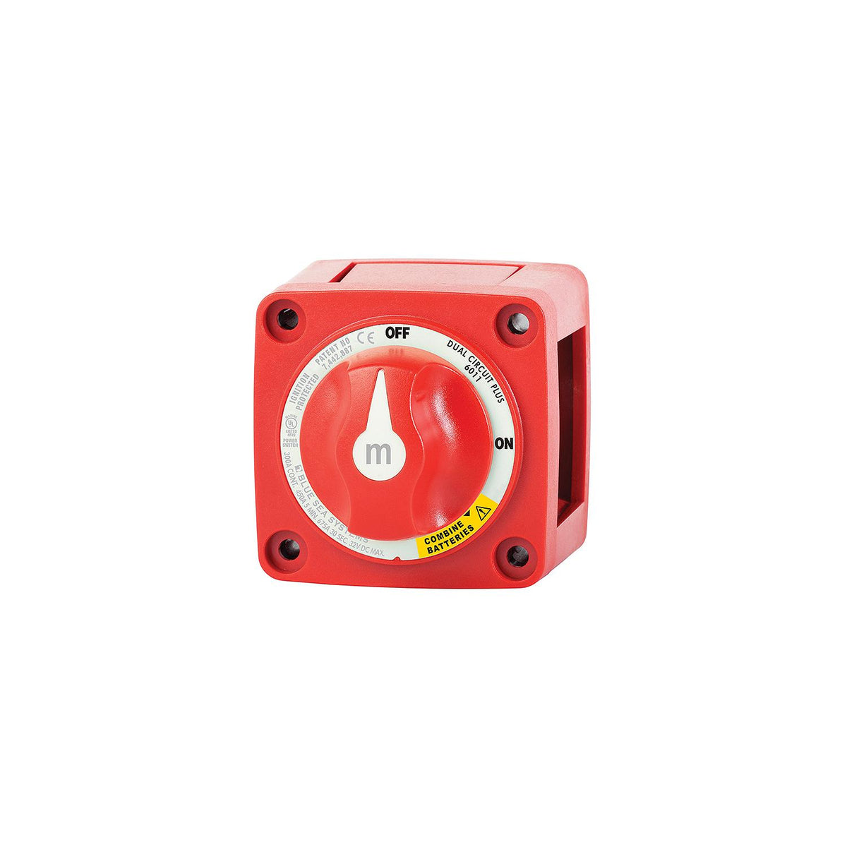 Blue Sea 6010 M Series Dual Circuit On-Off Battery Switch -Modern Boat Sales & Service