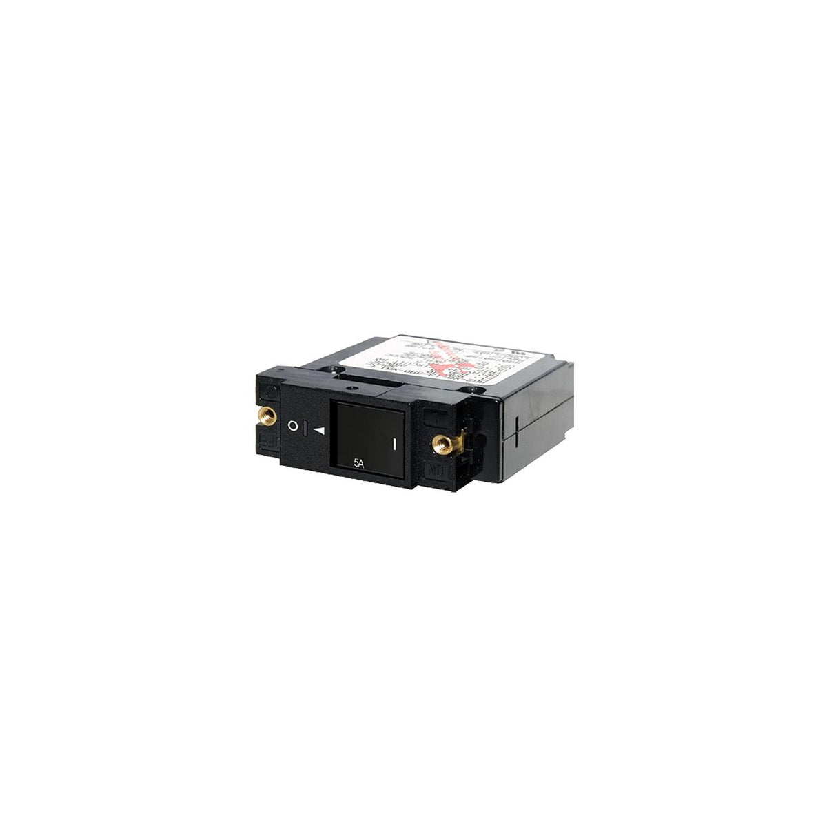 Blue Sea A-Series Flat Rocker Circuit Breaker, Single Pole Flat, 5 amps -Modern Boat Sales & Service