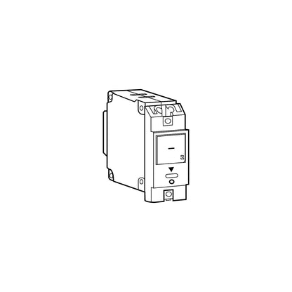 Blue Sea A-Series Flat Rocker Circuit Breaker, Single Pole Flat, 5 amps Default Title -Modern Boat Sales & Service