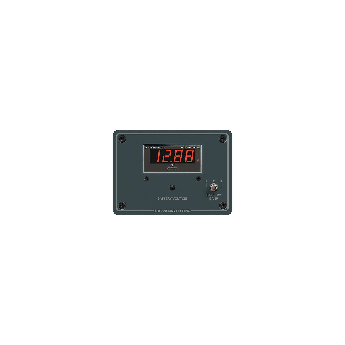 Blue Sea Systems 8051 Traditional Digital Voltmeter Panel - 7 to 60V DC -Modern Boat Sales & Service