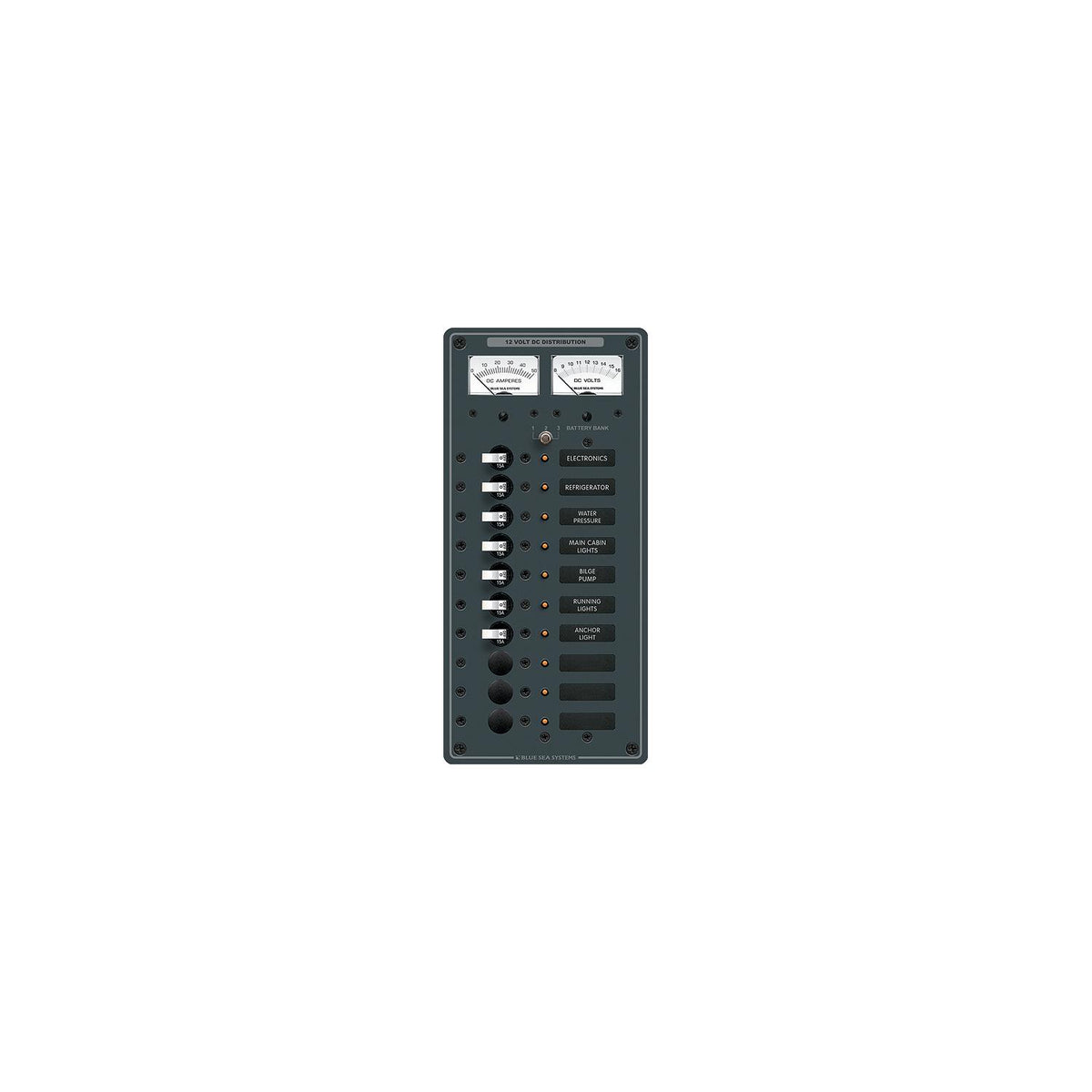Blue Sea Systems 8082 DC 10 Position Circuit Breaker Panel -Modern Boat Sales & Service