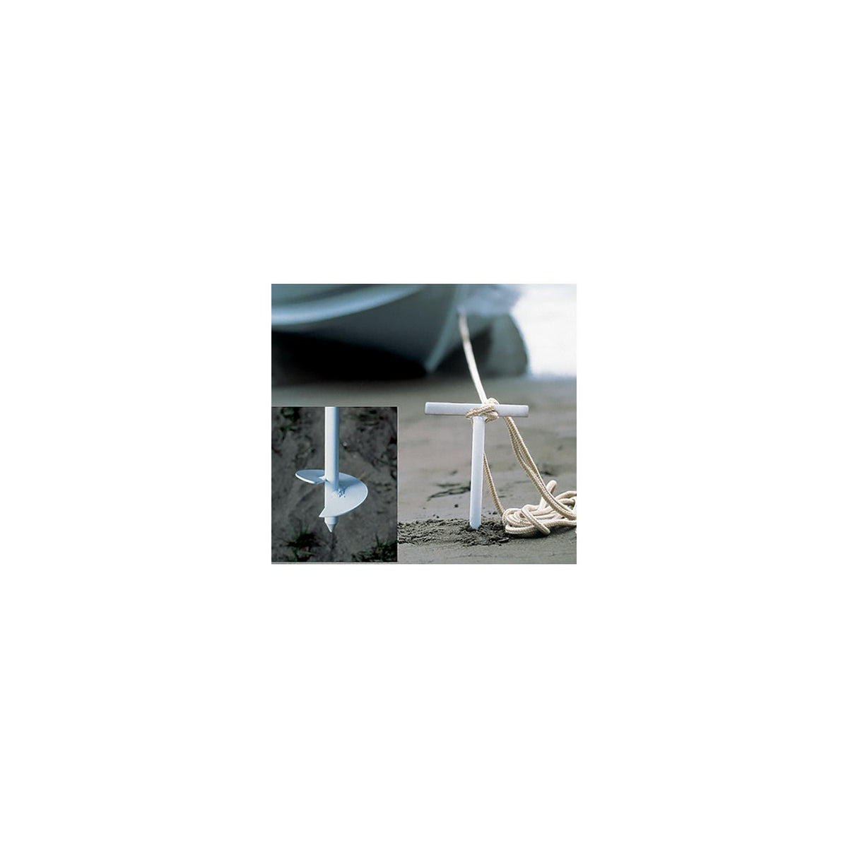 Ironwood Pacific 22" Two Piece Sand Anchor With Storage Bag -Modern Boat Sales & Service