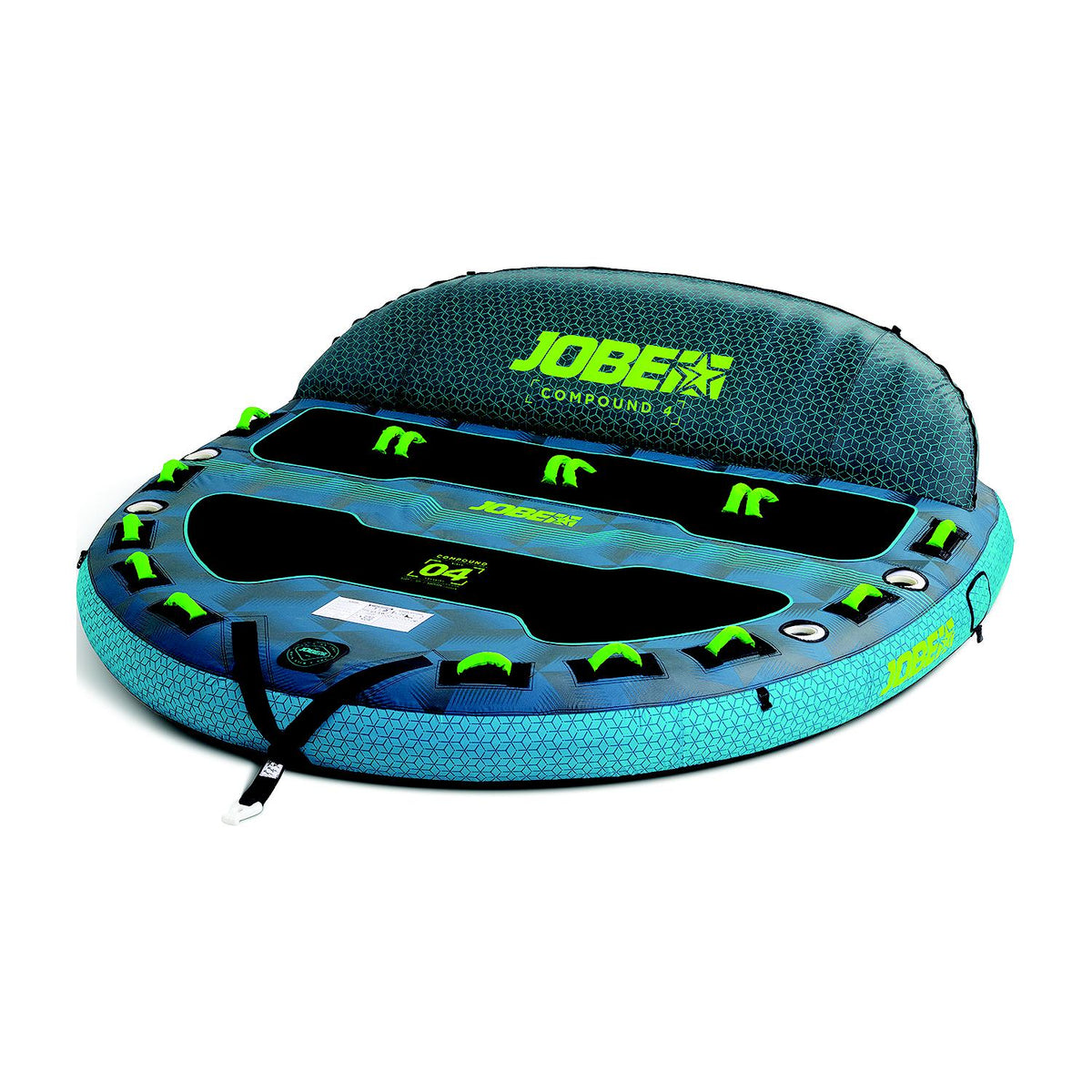 Jobe 230425002PCS Compound Towable 4P, Inflated: 110" x 102" x 29.5" -Modern Boat Sales & Service