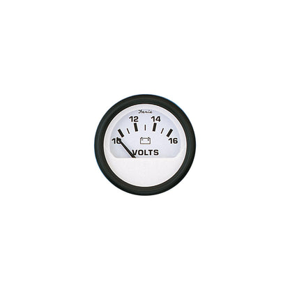 Faria Euro 2" Voltmeter Gauge (10-16 VDC) -Modern Boat Sales & Service