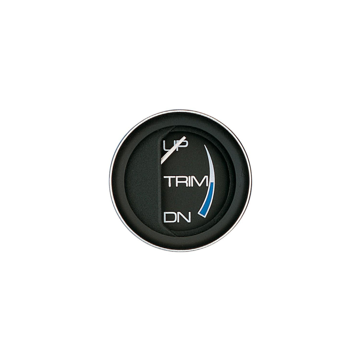 Faria Coral Black 2" Trim Gauge For Mercury/Mariner/Mercruiser/Volvo DP/Yamaha 2001 and Newer) Default Title -Modern Boat Sales & Service