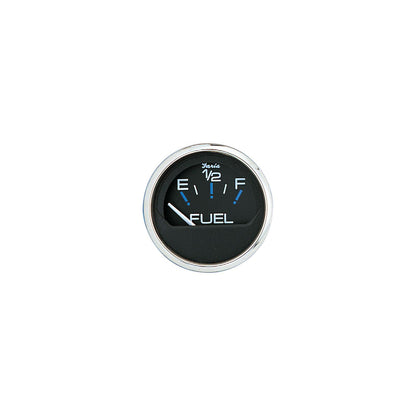 Faria Chesapeake SS Black 2" Gauge - Fuel Level Gauge (E-1/2-F) Default Title -Modern Boat Sales & Service