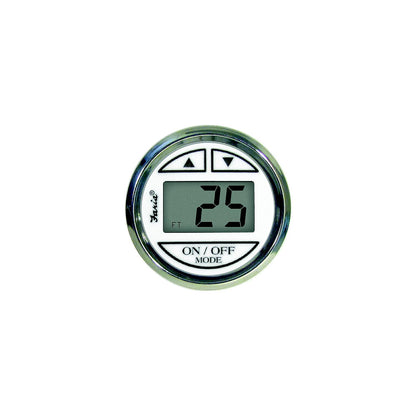 Faria Digital Depth Sounder, Chesapeake SS White w/In-Hull Transducer -Modern Boat Sales & Service