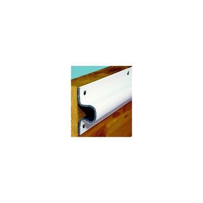 Dock Edge DE1132F "C" Guard Economy Dock Bumper White, 10' Roll -Modern Boat Sales & Service