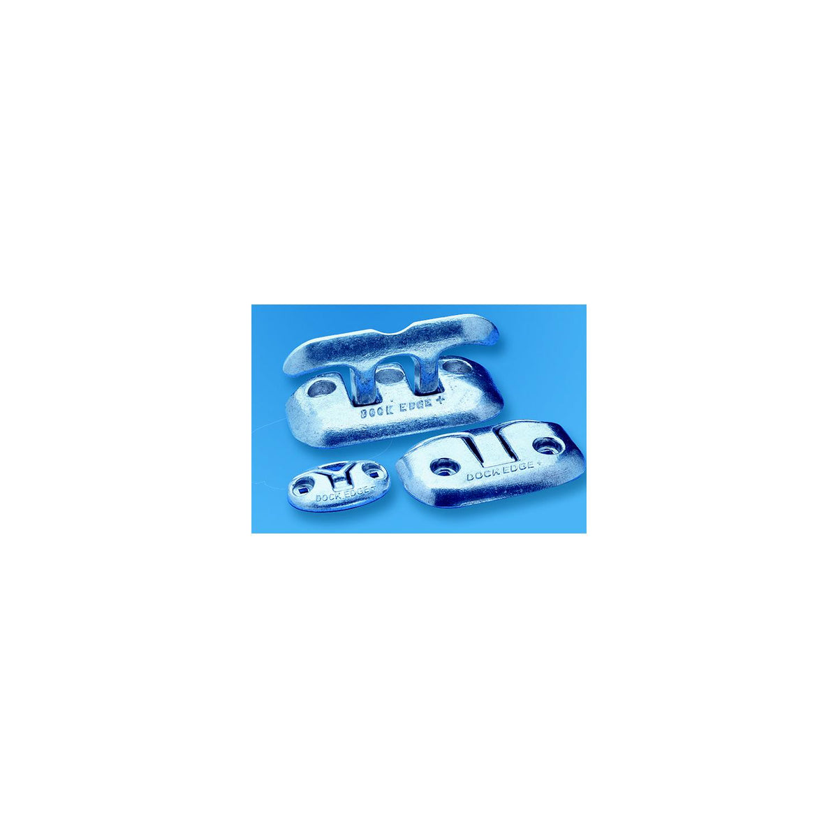 Dock Edge Flip-Up Dock Cleat, Polished -Modern Boat Sales & Service