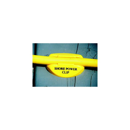 Dock Edge DE91200F Shore Power Clip For 30 Amp Cords Yellow (4/Bag) -Modern Boat Sales & Service