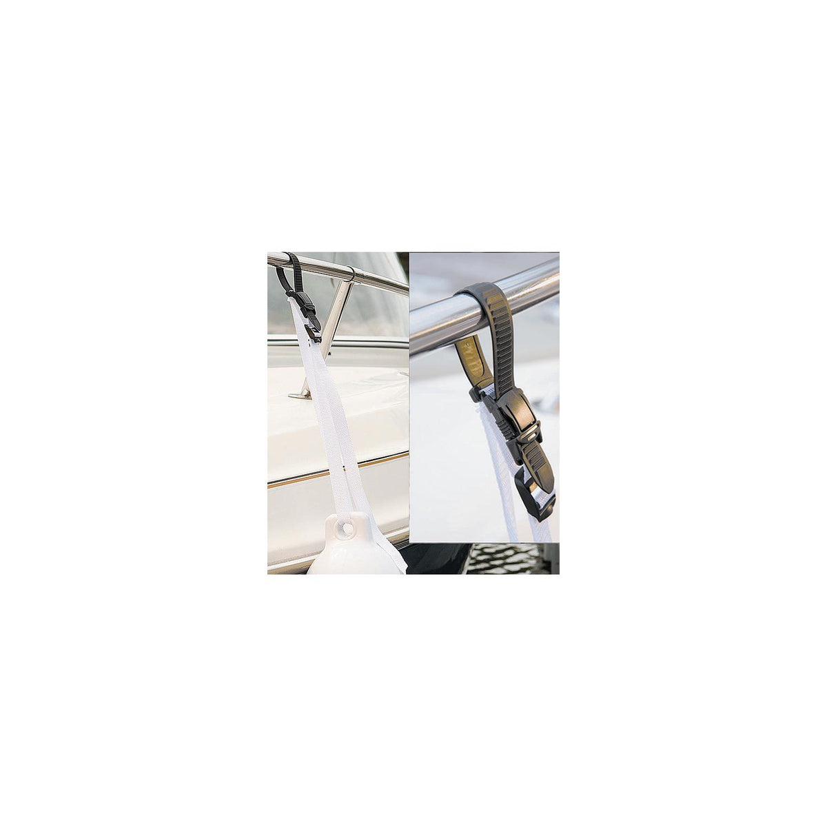 Dock Edge Fender Lok Kwik Adjust White -Modern Boat Sales & Service