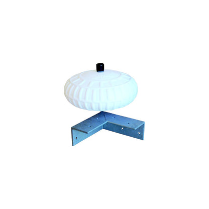 Dock Edge 95072F Inflatable Dock Wheel Corner Mount, 12" White Default Title -Modern Boat Sales & Service