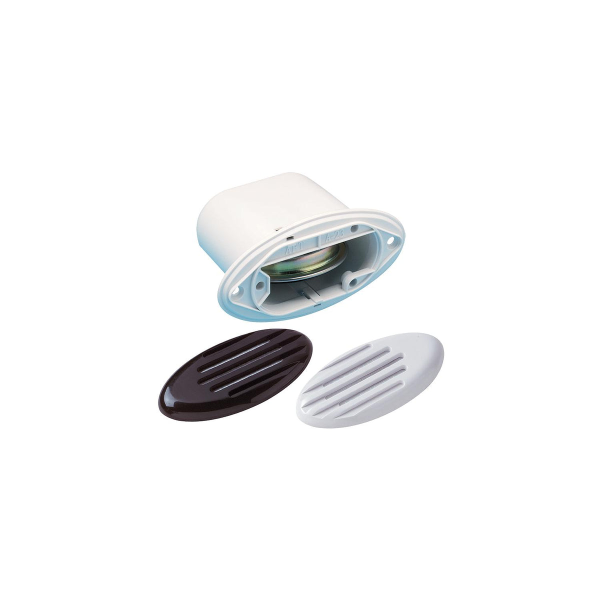 Marinco Drop-In "H" Horn With Black and White Grills -Modern Boat Sales & Service