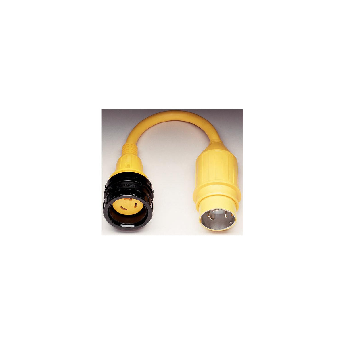 Marinco Standard Pigtail Adapter Dock Side Male 50A 125/250V Locking to Boat Side Female 30A 125V Locking With Sealing Collar System Default Title -Modern Boat Sales & Service