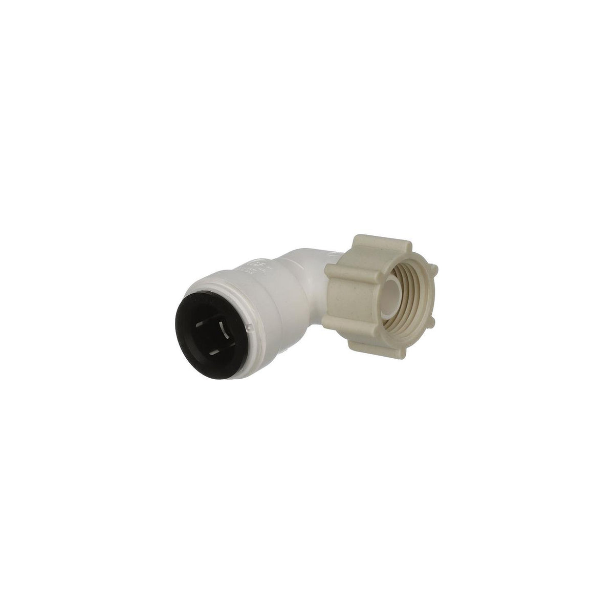 Aqualock 0959090 Plastic Fitting, Female Swivel Elbow, 1/2" CTS x 1/2" NPS -Modern Boat Sales & Service